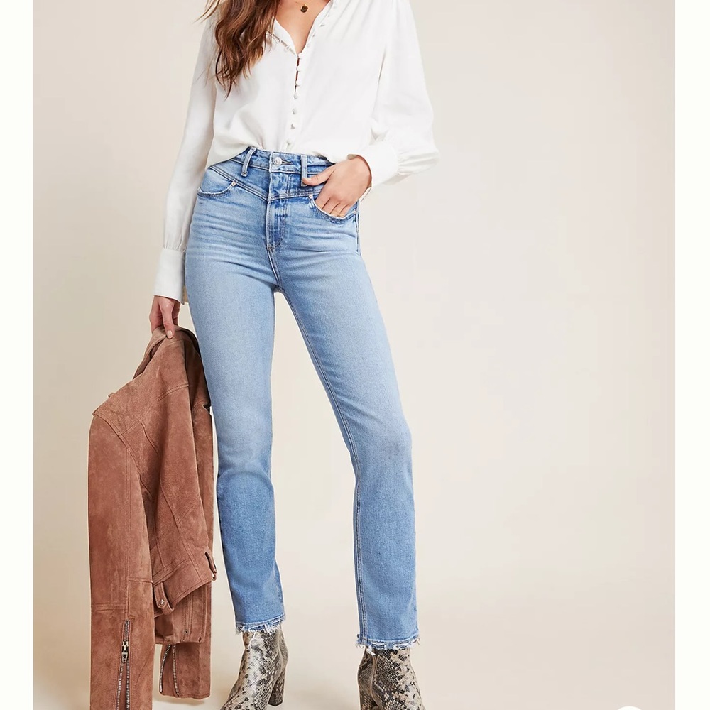 Paige High-Rise Slim Jeans